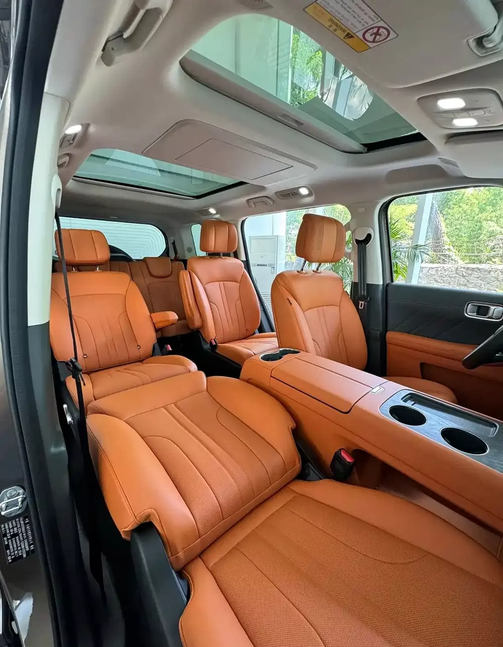 Ghế của Haval GWM H10 có thể ngả phẳng về phía sau