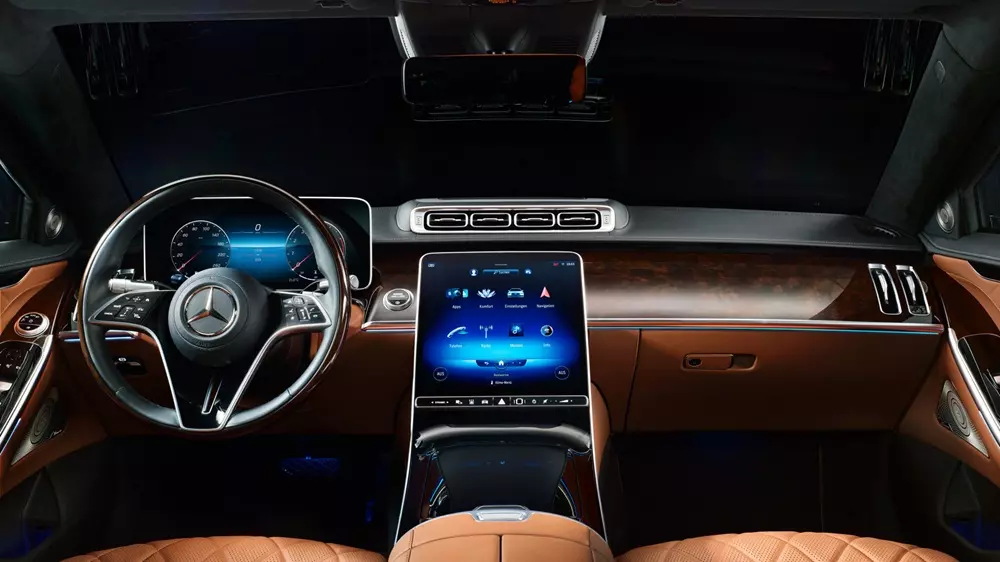 Khoang lái của Mercedes-Benz S 450 4Matic Luxury