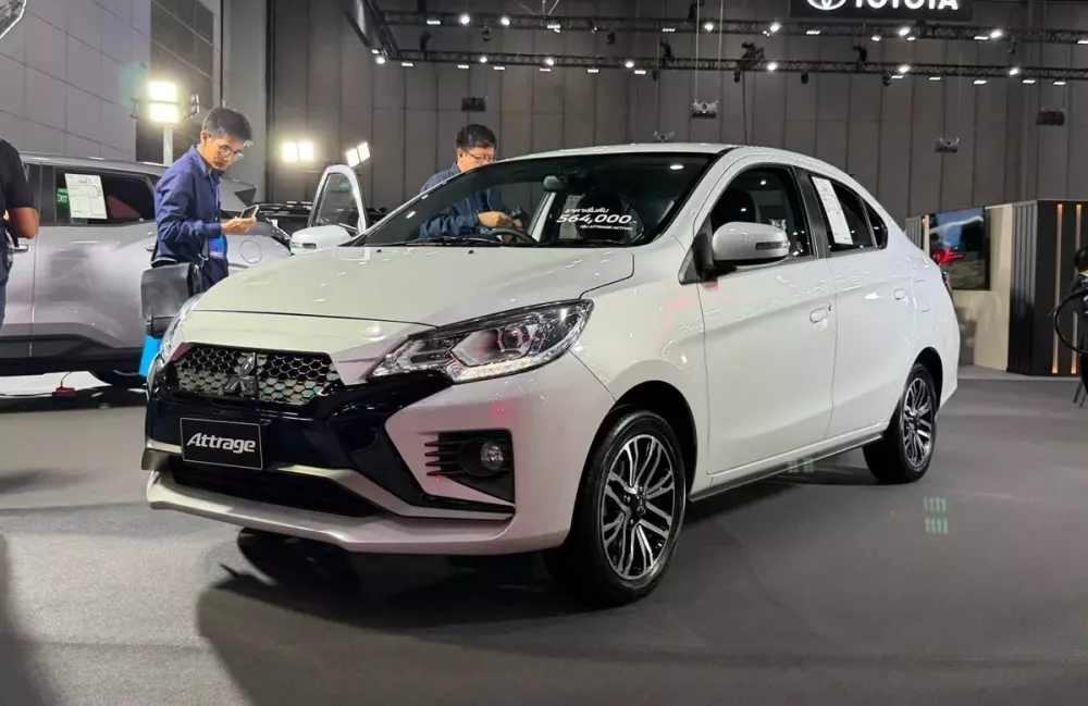 Mitsubishi Attrage nâng cấp ra mắt Thái Lan Mitsubishi Attrage nâng cấp ra mắt Thái Lan