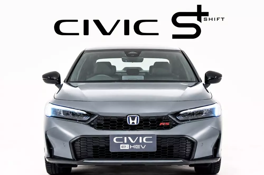 Honda Civic e:HEV 2026 được chốt lịch ra mắt tại Thái Lan, bổ sung tính năng giả lập chuyển số S+ Shift Honda Civic e:HEV 2026 được chốt lịch ra mắt tại Thái Lan, bổ sung tính năng giả lập chuyển số S+ Shift
