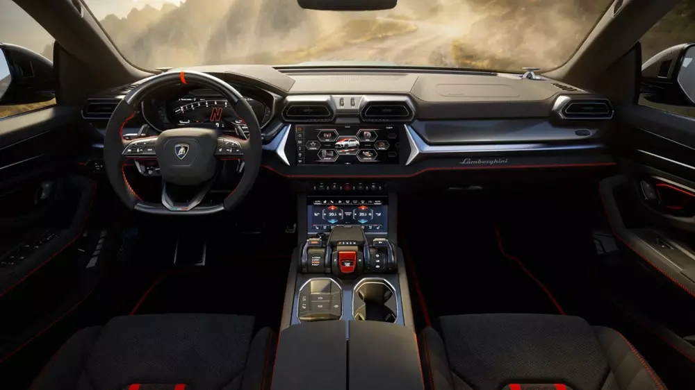 Khoang lái của Lamborghini Urus Performante SE Khoang lái của Lamborghini Urus Performante SE