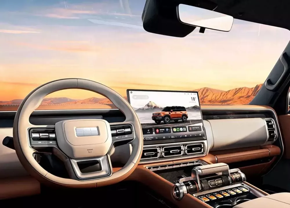 Khoang lái của Geely Galaxy Cruiser 700 Khoang lái của Geely Galaxy Cruiser 700