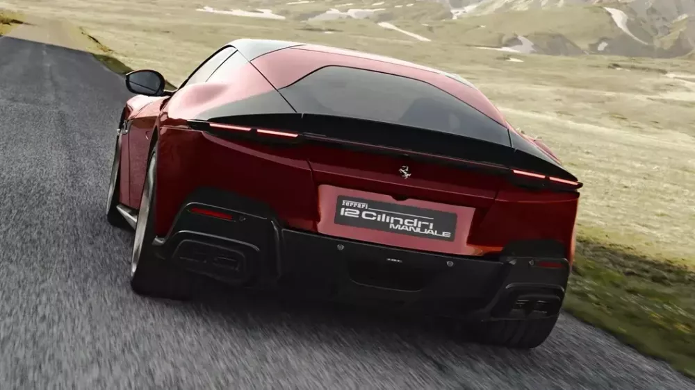 Ferrari 12Cilindri Manuale sở hữu thiết kế tương tự 12Cilindri tiêu chuẩn