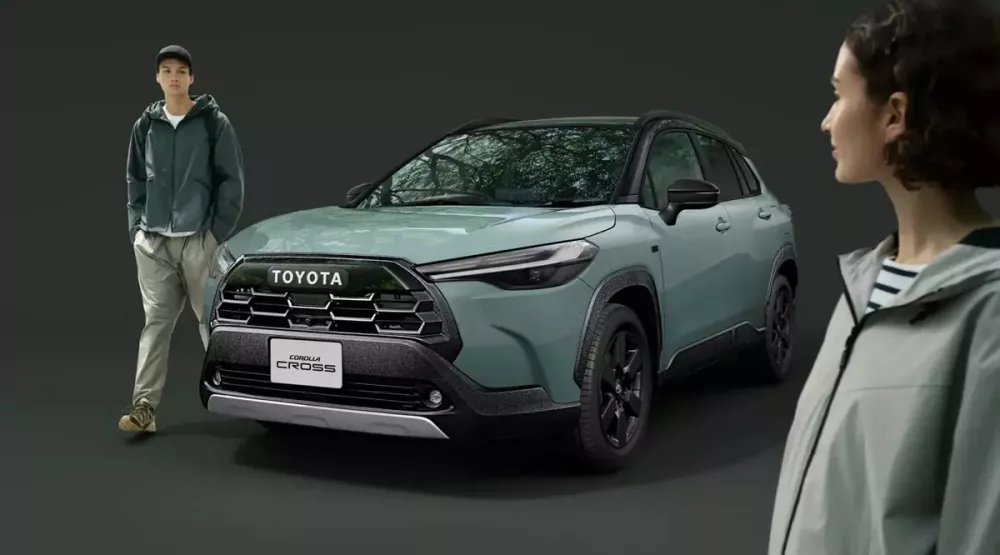 Toyota Corolla Cross Z Adventure được trang bị lưới tản nhiệt mới