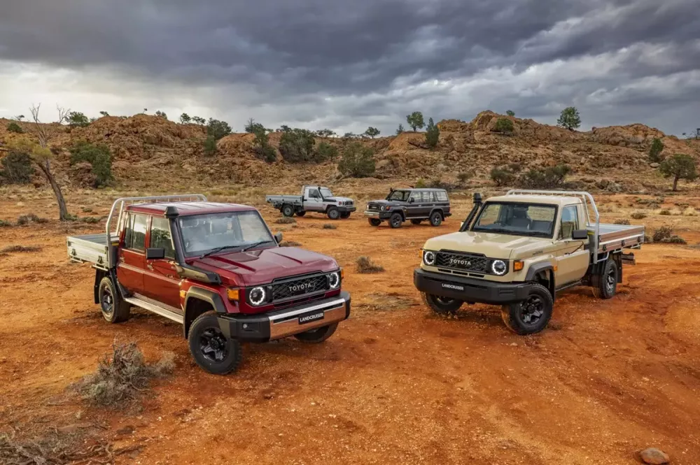 Xe địa hình lão làng Toyota Land Cruiser 70 trở lại thị trường sau khi nâng cấp động cơ Xe địa hình lão làng Toyota Land Cruiser 70 trở lại thị trường sau khi nâng cấp động cơ