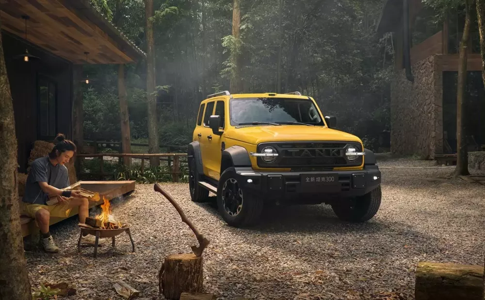 Tank 300 2027 có thêm cảm biến LiDAR trên nóc