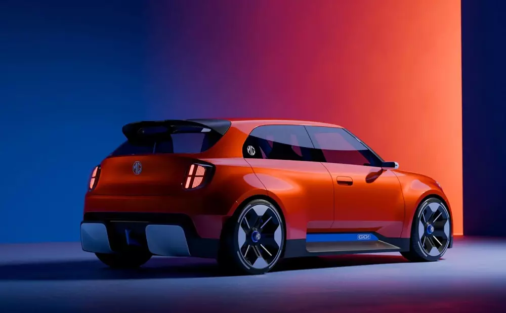 MG Go! Concept là xe hatchback thuần điện MG Go! Concept là xe hatchback thuần điện