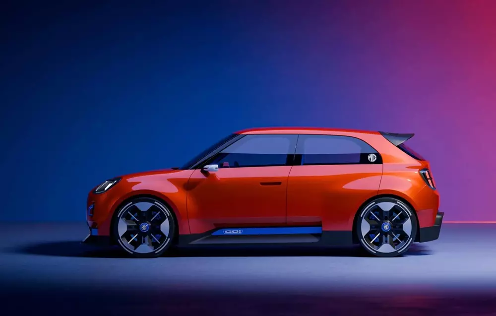 MG Go! Concept có kích thước nhỏ MG Go! Concept có kích thước nhỏ