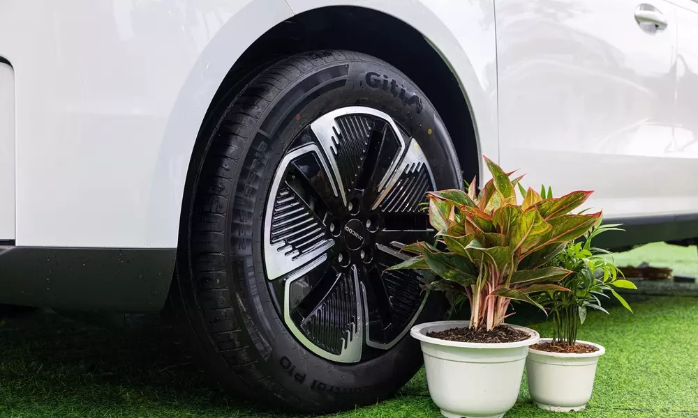 Jaecoo J5 BEV Flagship dùng mâm khí động học Jaecoo J5 BEV Flagship dùng mâm khí động học