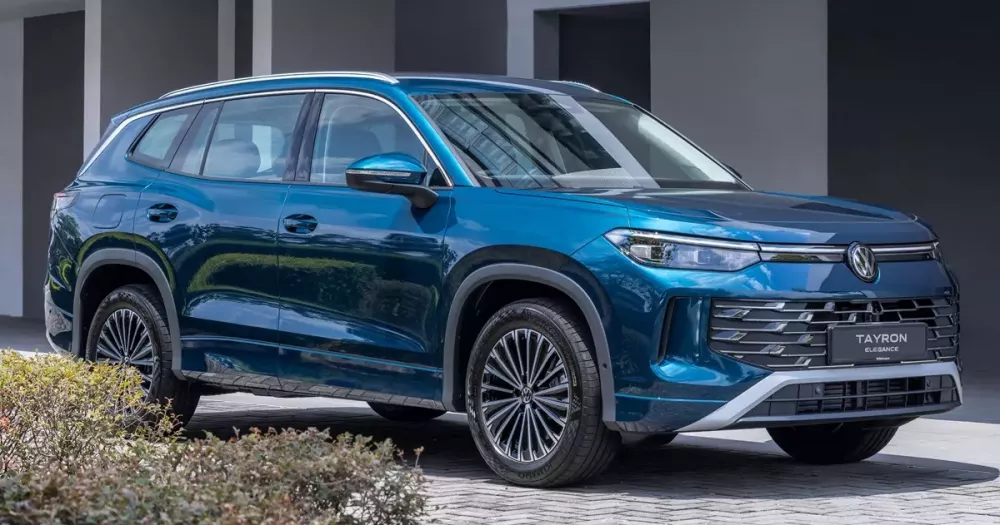 Volkswagen Tayron Elegance dùng động cơ mild hybrid Volkswagen Tayron Elegance dùng động cơ mild hybrid