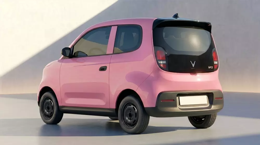 VinFast VF 2 màu hồng Rose Pink VinFast VF 2 màu hồng Rose Pink