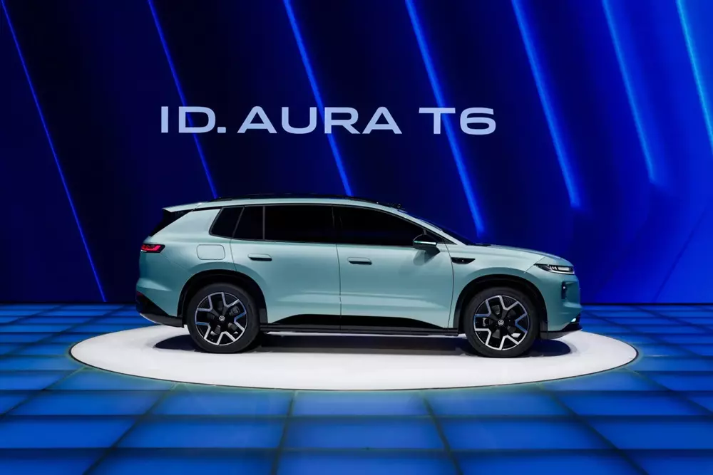 Volkswagen ID. Aura T6 là SUV cỡ trung Volkswagen ID. Aura T6 là SUV cỡ trung