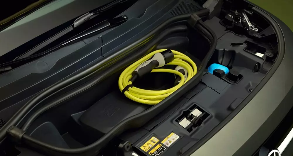 Ngăn chứa đồ phía trước của Volkswagen ID. Cross Ngăn chứa đồ phía trước của Volkswagen ID. Cross