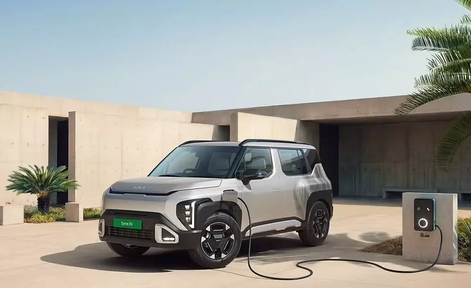 Kia Syros EV có thể chạy hơn 500 km sau một lần sạc Kia Syros EV có thể chạy hơn 500 km sau một lần sạc