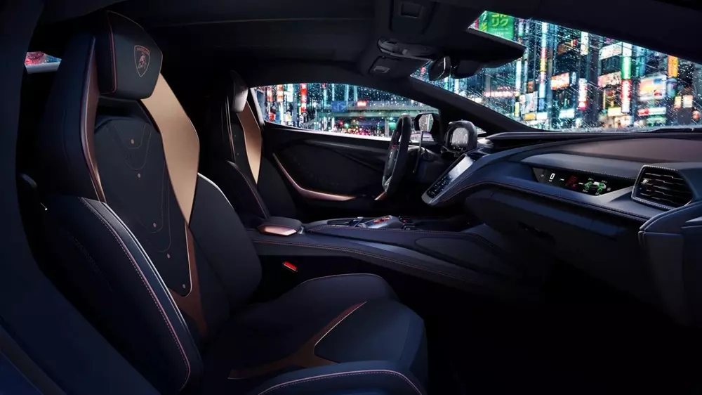 Khoang nội thất của Lamborghini Revuelto Impavido