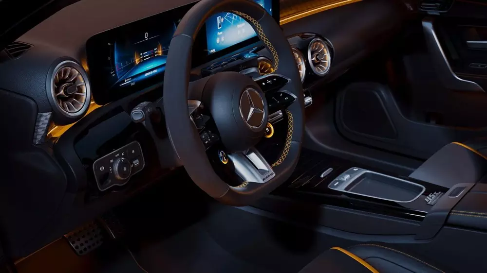Khoang lái của Mercedes-AMG A 45 S 4Matic+ Final Edition