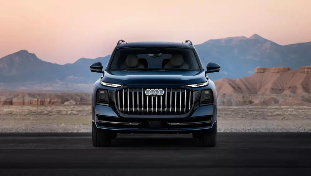 Audi Q9 2027 sở hữu lưới tản nhiệt cỡ lớn Audi Q9 2027 sở hữu lưới tản nhiệt cỡ lớn