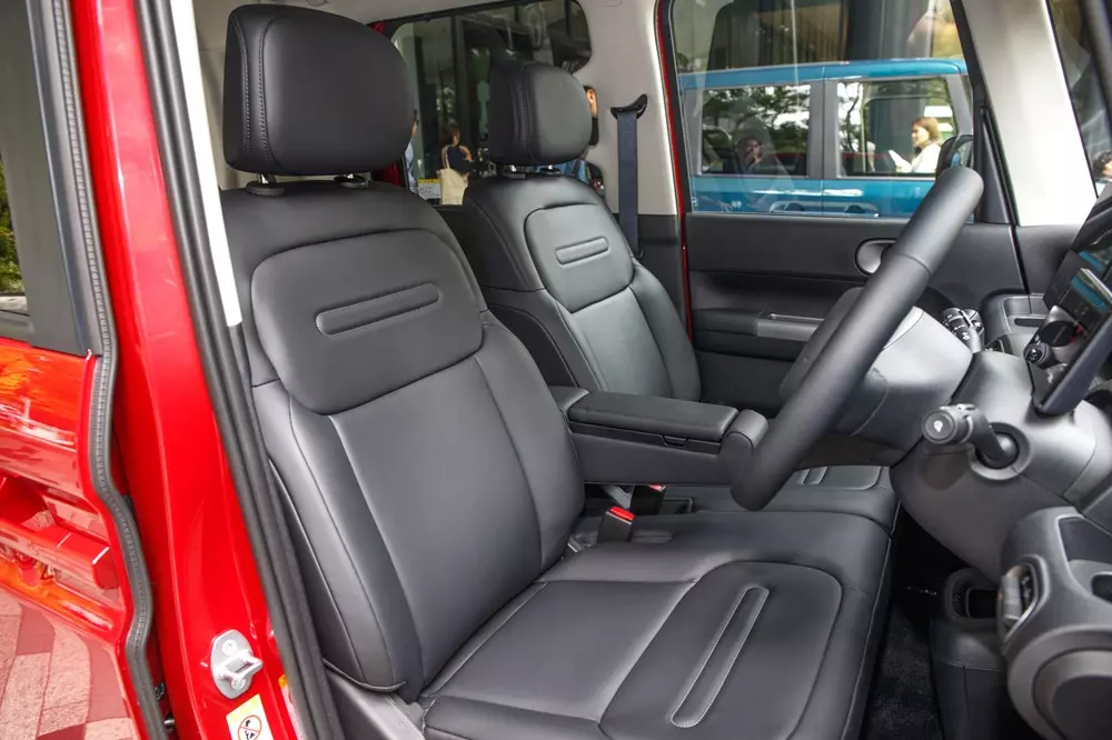 BYD Racco bản cao cấp sẽ được trang bị ghế bọc da BYD Racco bản cao cấp sẽ được trang bị ghế bọc da
