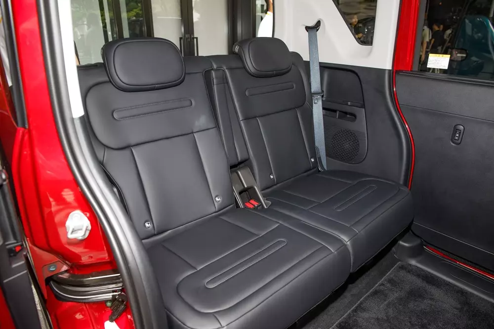 Hàng ghế sau của BYD Racco Hàng ghế sau của BYD Racco