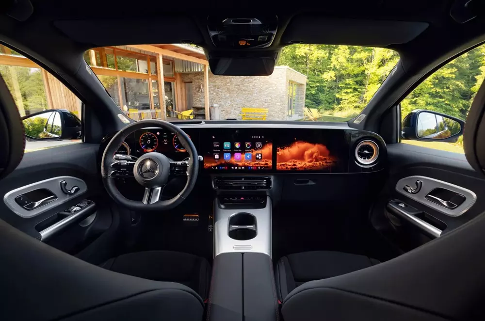 Khoang lái của Mercedes-Benz GLA 2027 Khoang lái của Mercedes-Benz GLA 2027