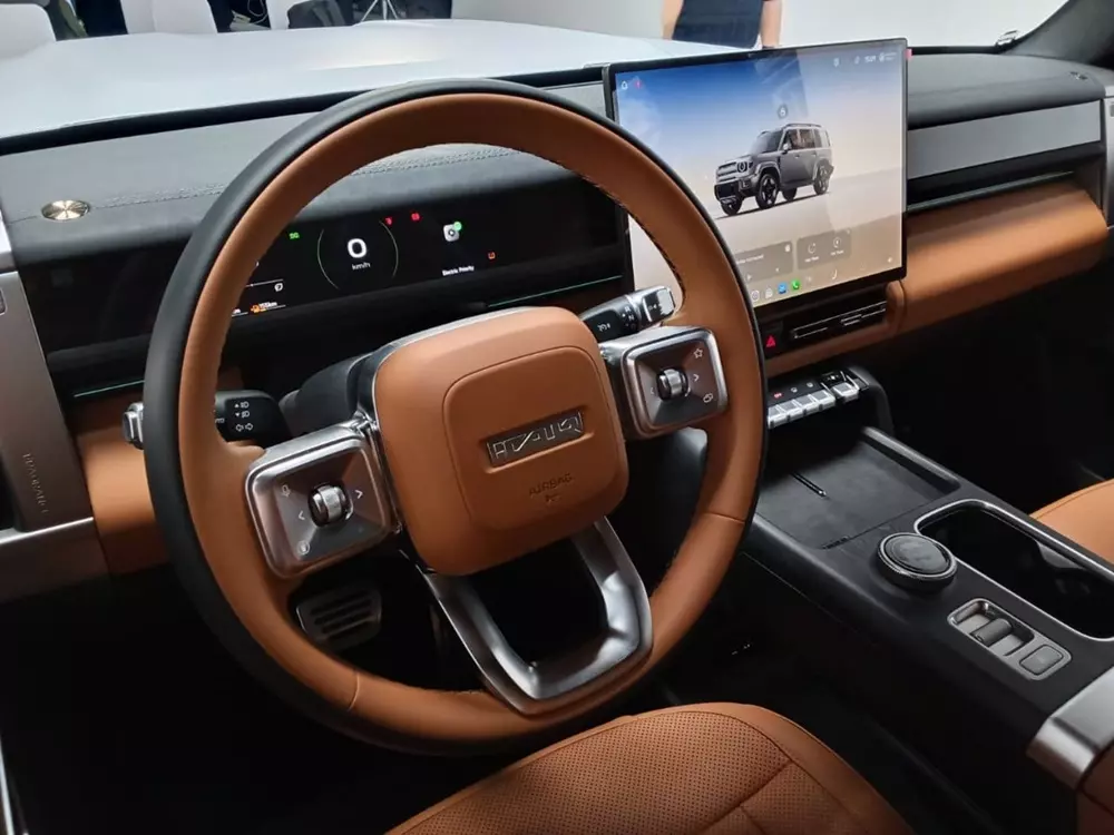 iCaur V27 sở hữu vô lăng giống Range Rover iCaur V27 sở hữu vô lăng giống Range Rover