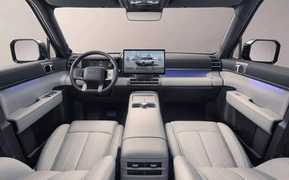 Khoang lái của BYD Ti 7 Khoang lái của BYD Ti 7