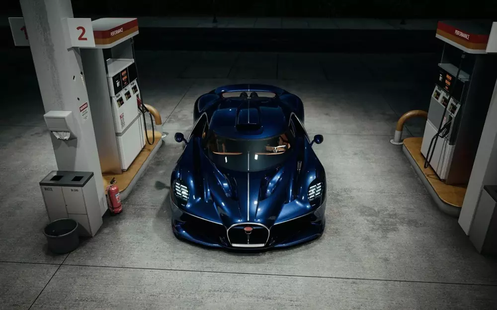 Bugatti Destrier sở hữu lưới tản nhiệt cỡ lớn Bugatti Destrier sở hữu lưới tản nhiệt cỡ lớn