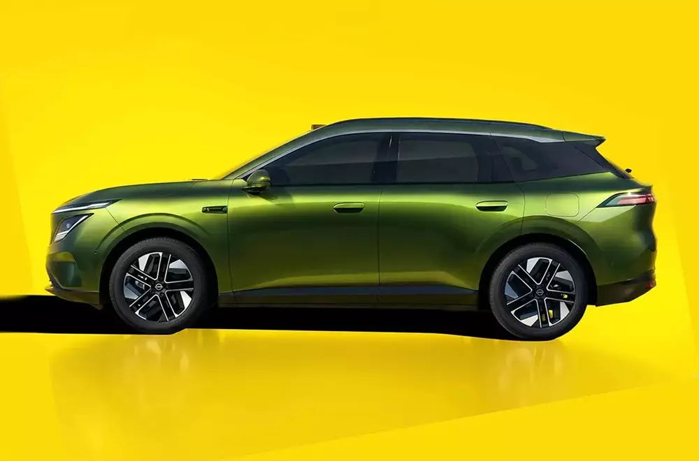 Nissan NX7 có kích thước lớn hơn X-Trail