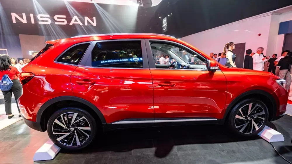 MG ZS 2027 nhìn từ bên sườn
