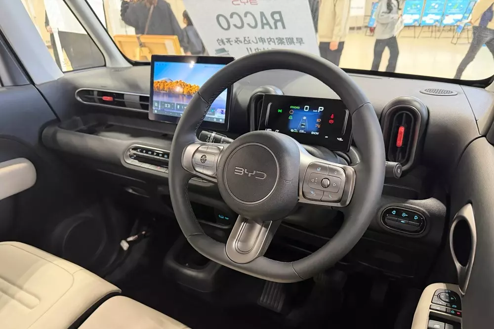Khoang lái của BYD Racco Khoang lái của BYD Racco