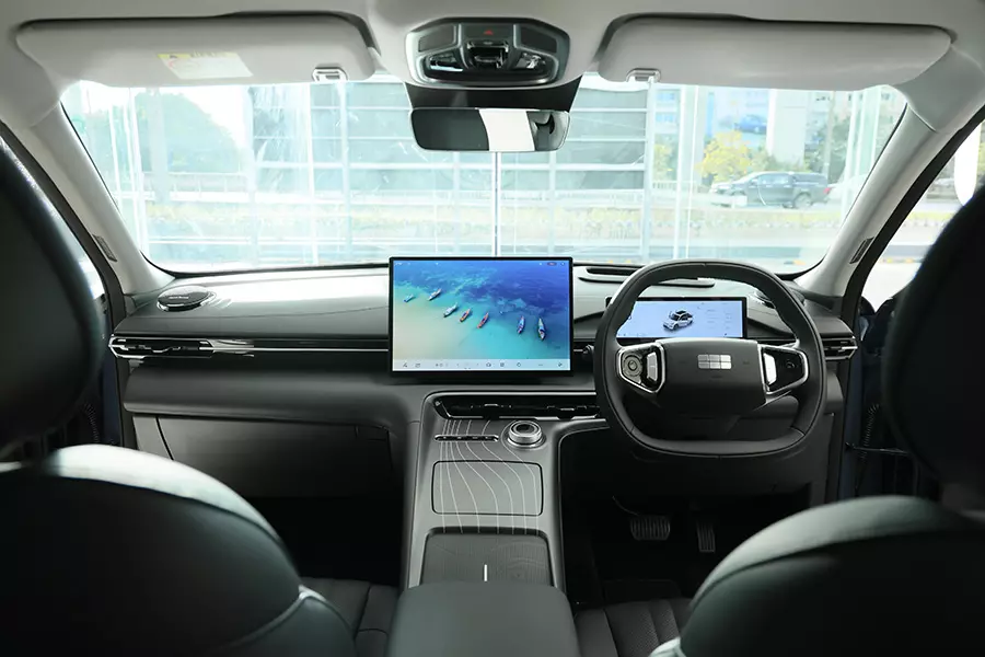 Khoang lái của Geely Starray EM-R Khoang lái của Geely Starray EM-R