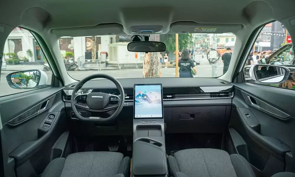 Nội thất của Jaecoo J5 bản tiêu chuẩn Nội thất của Jaecoo J5 bản tiêu chuẩn