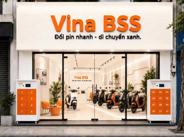 Hệ sinh thái đổi pin lithium công cộng cho phương tiện điện do PSG và Vina BSS phát triển Hệ sinh thái đổi pin lithium công cộng cho phương tiện điện do PSG và Vina BSS phát triển