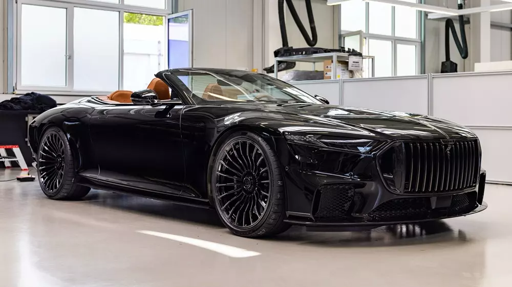 Bodo Cabriolet phiên bản màu đen tuyền Bodo Cabriolet phiên bản màu đen tuyền