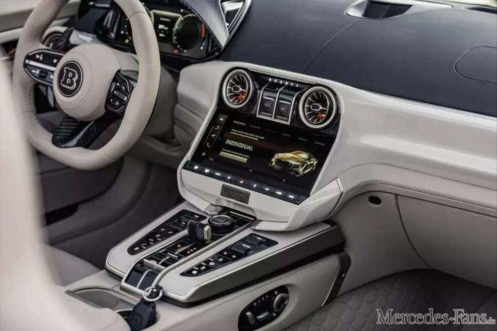 Nội thất của Bodo Cabriolet vẫn giữ lại nhiều chi tiết của Aston Martin Vanquish Nội thất của Bodo Cabriolet vẫn giữ lại nhiều chi tiết của Aston Martin Vanquish