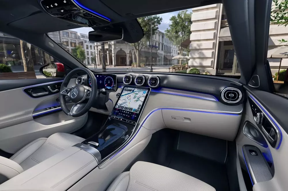 Khoang lái của Mercedes-Benz C-Class 2027 Khoang lái của Mercedes-Benz C-Class 2027