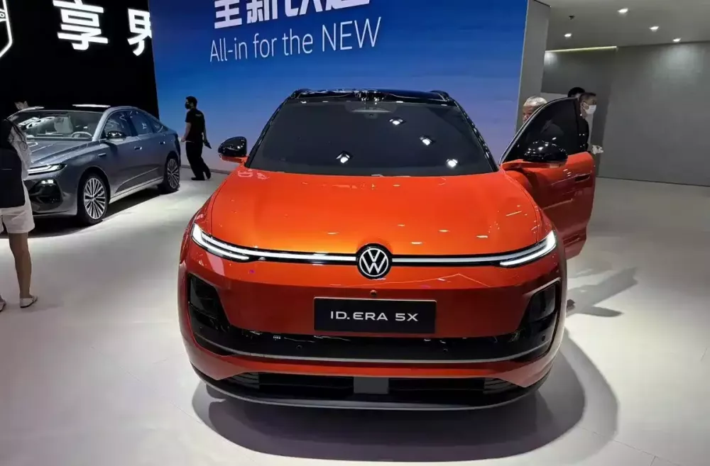 Volkswagen ID. Era 5X có thiết kế bo tròn và mượt mà Volkswagen ID. Era 5X có thiết kế bo tròn và mượt mà