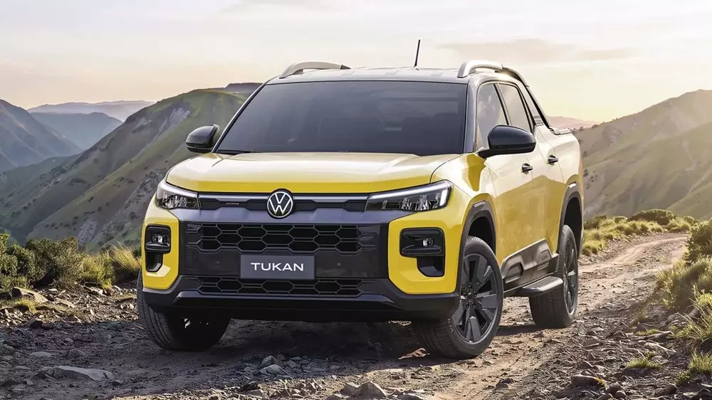 Cận cảnh khu vực đầu xe của Volkswagen Tukan