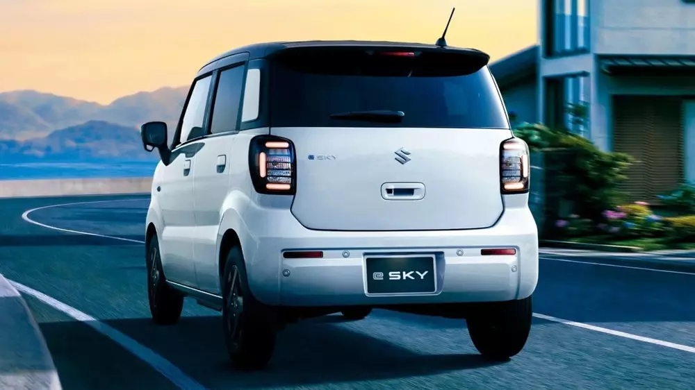 Suzuki e Sky nhìn từ phía sau