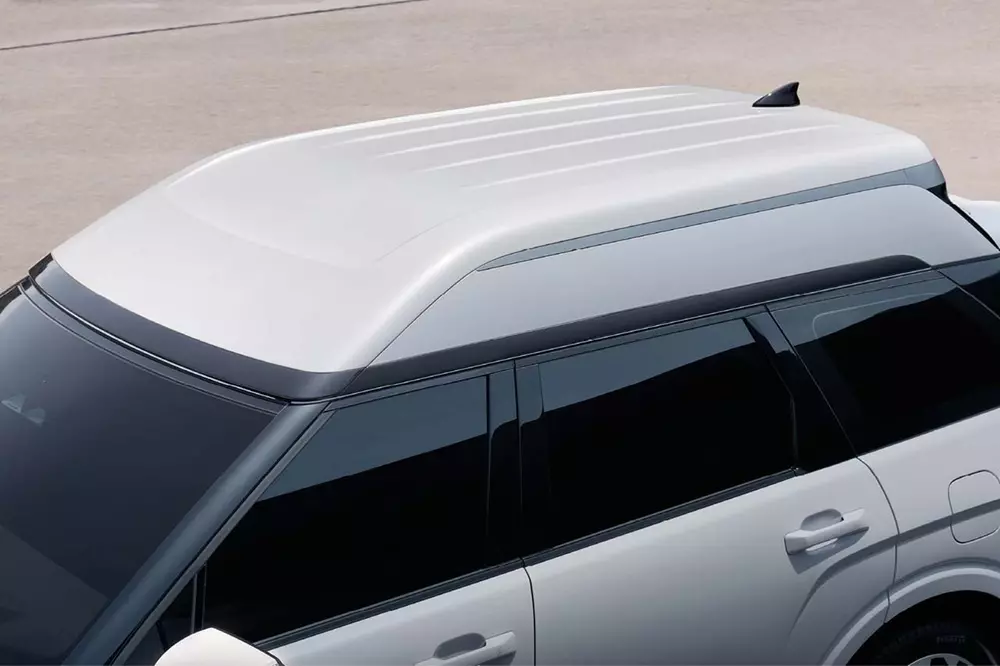 Phần nóc của Hyundai Palisade High Roof 2027 được sơn cùng màu thân xe