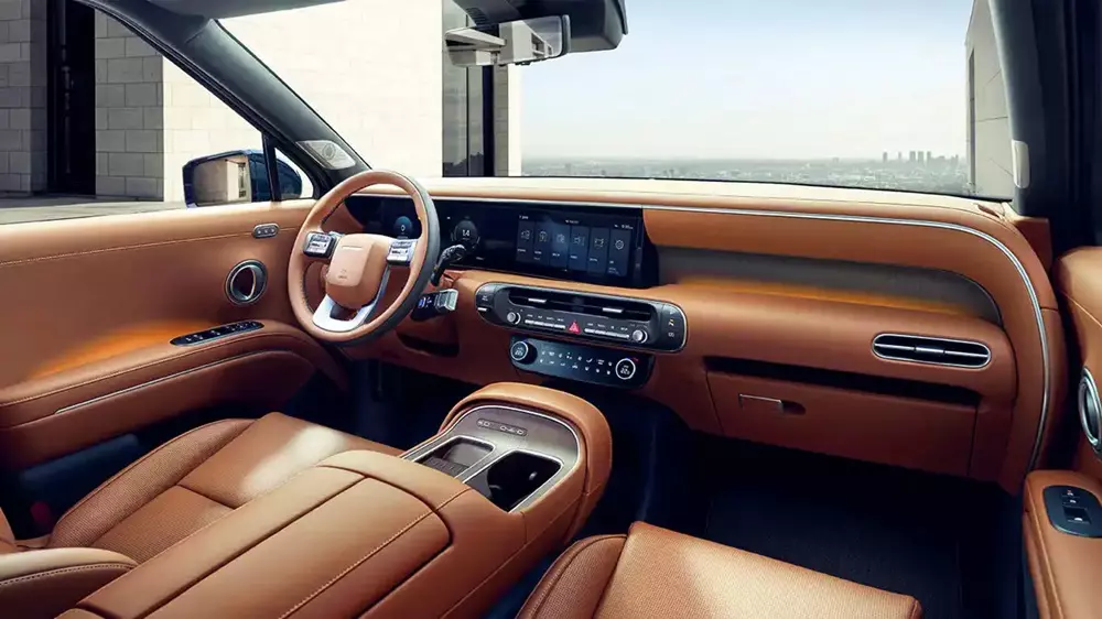 Khoang lái của Hyundai Palisade High Roof 2027