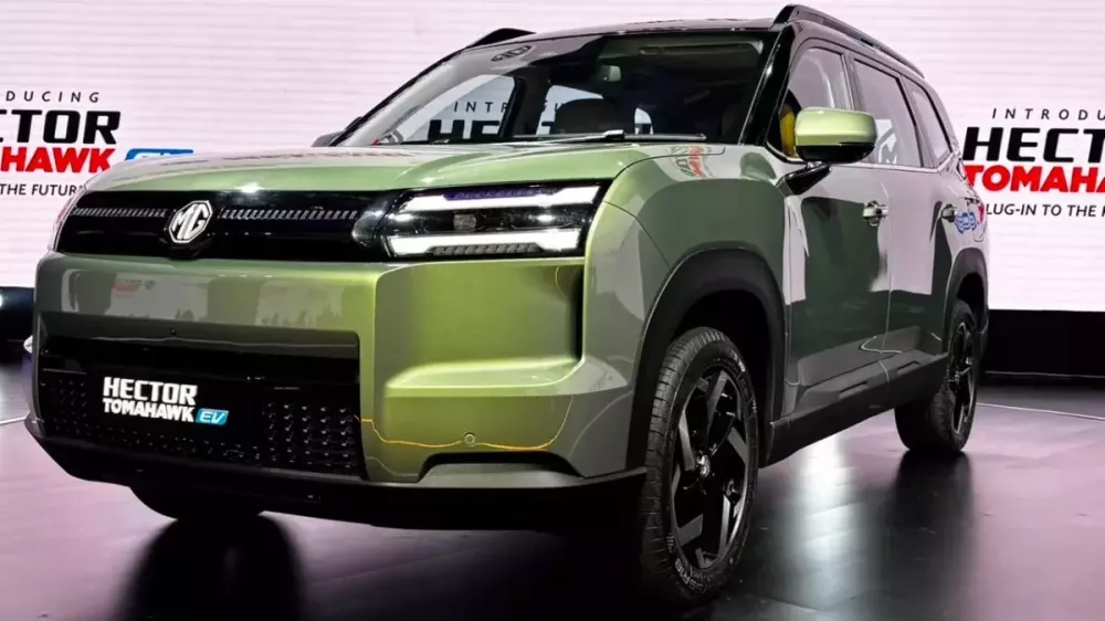 MG Hector Tomahawk phiên bản thuần điện