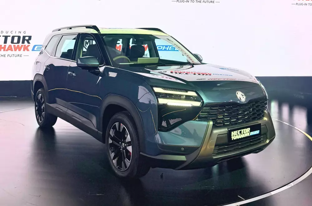 MG Hector Tomahawk phiên bản hybrid sạc điện