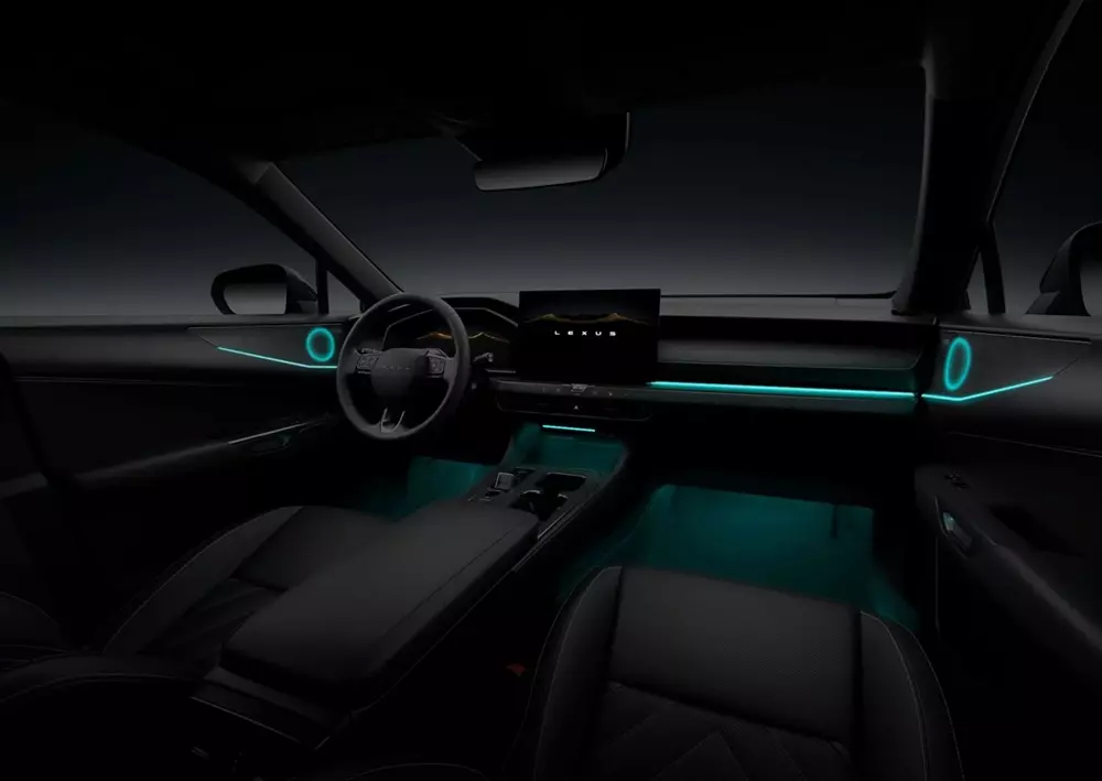 Lexus NX 2027 có hệ thống đèn viền và tỏa hương thơm