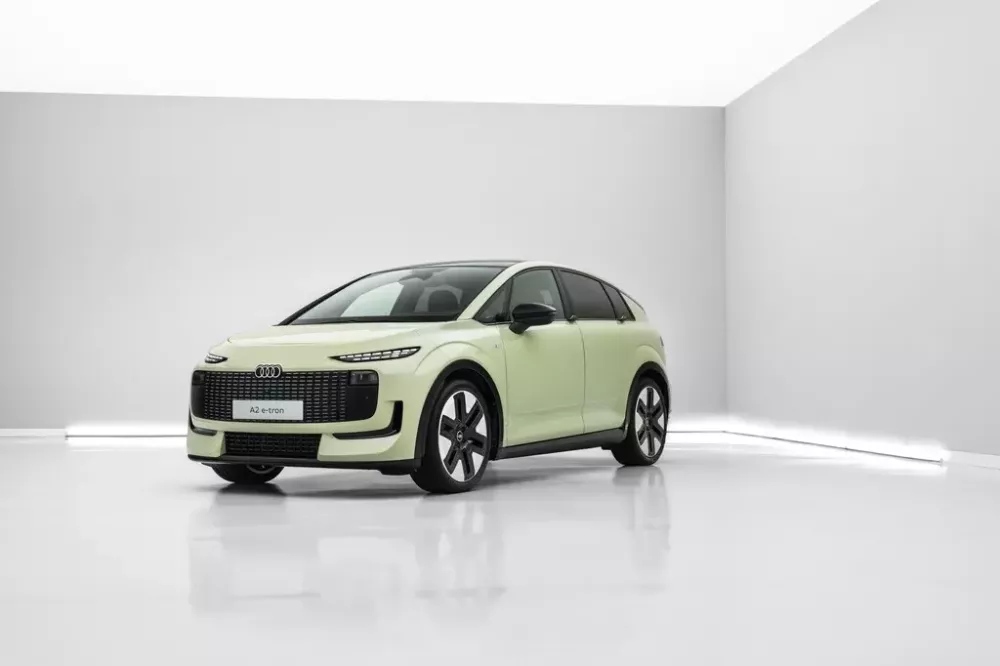 Audi A2 e-tron 2027 sở hữu phạm vi di chuyển tối đa 645 km