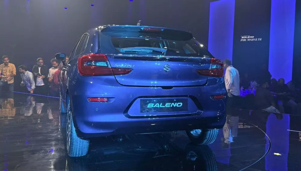 Khu vực phía sau của Suzuki Baleno 2027 không thay đổi Khu vực phía sau của Suzuki Baleno 2027 không thay đổi