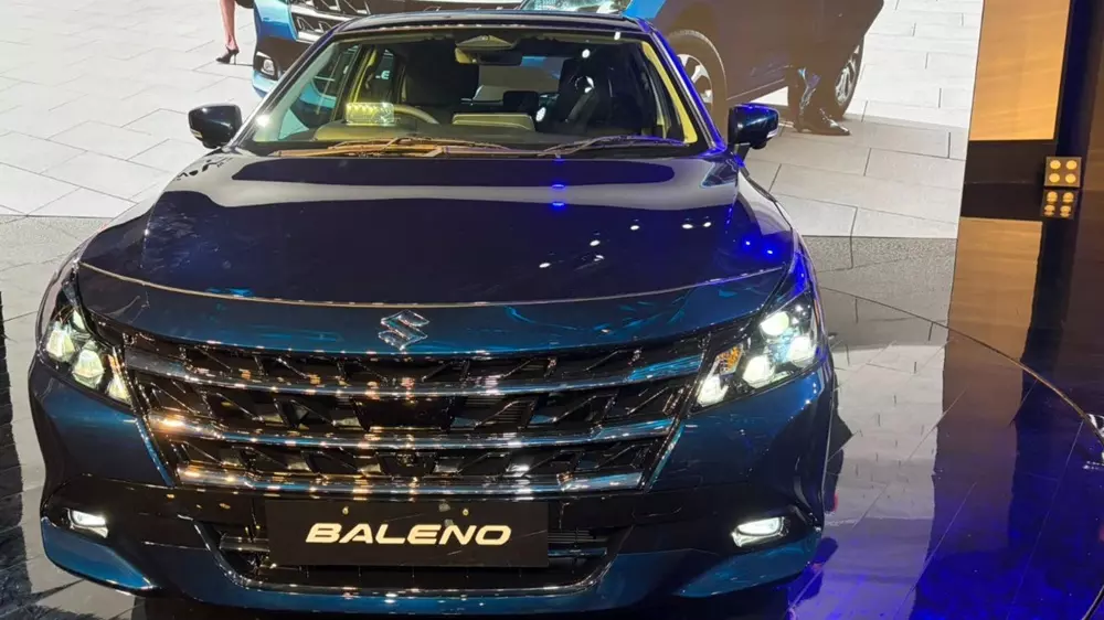 Cận cảnh khu vực đầu xe của Suzuki Baleno 2027 Cận cảnh khu vực đầu xe của Suzuki Baleno 2027