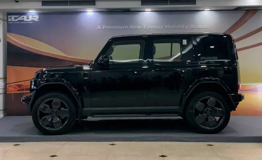 iCaur V23 dài như SUV cỡ B nhưng chiều dài cơ sở lại ngang SUV cỡ C iCaur V23 dài như SUV cỡ B nhưng chiều dài cơ sở lại ngang SUV cỡ C