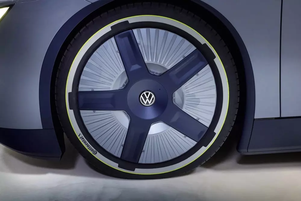 Bộ mâm của Volkswagen Mission Efficiency cũng có thiết kế khí động lực học