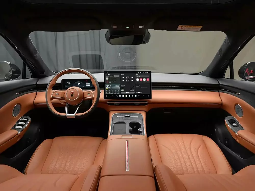 Khoang lái của Hongqi H7 Khoang lái của Hongqi H7